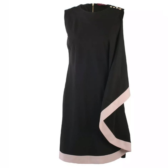 Ted Baker Drape Dress Medium/8 - Picture 2 of 9